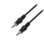 Cable audio estéreo AISENS A128-0143 Jack 3.5 mm Macho-Macho 3m Negro