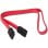 Câble SATA AISENS A130-0153 0.5m 6Gb/s H/F connecteur coudé ROUGE