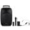 Altavoces Fonestar MALIBU-312 Portátiles Bluetooth 250W 2 micrófonos Karaoke Batería Trolley