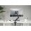 Soporte monitor Fonestar SMM-11PR mesa articulado 17-32" hasta 9kg VESA negro