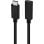 Cavo Prolunga USB-C Nanocable 10.01.4501 1m 3.2 Gen2x2 20Gbps 100W 4K60Hz Nero
