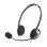 Auriculares NGS con cable, micrófono, control de volumen, jack 3.5mm, negros