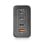 Cargador de pared NGS BUD 240W GaN 3 USB-C PD3.1/PPS y 1 USB-A QC3.0 ultrarrápido negro