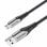 Cable USB 2.0 Vention COAHH microUSB reversible 2m 3A 480Mbps gris