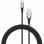 Cable USB 2.0 Vention COAHH 2m microUSB macho reversible 3A 480Mbps gris nailon trenzado