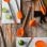 Espátula de cocina BRA Efficient A195006 Naranja 27,5 cm Nylon Silicona Mango Acero Inoxidable Alta Resistencia