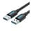 Cavo USB 3.0 Vention CONBH USB A Maschio - USB A Maschio 2m Nero 5 Gbps