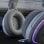 Cuffie da gioco wireless Newskill Aton V2 Ivory RGB Bluetooth 5.0 multipiattaforma bianche