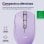 Souris Trust Ozaa sans fil Bluetooth 3200 DPI compacte avec batterie rechargeable