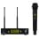 Microfono Wireless MSH-887-570 UHF Condensatore Unidirezionale con Ricevitore True Diversity