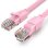 Cable de red Vention IBEPF Cat.6 1m 1000Mbps Rosa RJ45 UTP chapado en oro