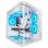 Mars Gaming MC-CURV Caja Gaming Atx Triple Cristal Templado Curvado Doble Cámara USB-C Blanco