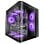 Mars Gaming Mc-curv Caja Gaming Atx Triple Cristal Templado Curvado Doble Cámara Usb-c Negro