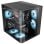 Mars Gaming Mc-curv Caja Gaming Atx Triple Cristal Templado Curvado Doble Cámara Usb-c Negro