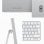Replay Apple iMac Apple M3/8GB/512GB SSD/10 núcleos GPU/24" 4.5K Retina Prata Recondicionado