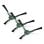 Cepillo iRobot 820378 para Roomba Combo Essential y Vac Essential Negro Verde Pack 3 piezas