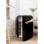 Frigorífico Retro Compacto 107L 0 ECO R600a Negro F
