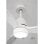 Create Wind Stylance Ventilador de Techo Con Motor DC ,Luz y Controlador de pared + Mando 40w Blanco