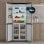 Frigorífico Cuatro Puertas Cecotec Bolero CoolMarket 4D 394 Inox Total No Frost 394L E Inox