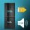Frigorífico Cuatro Puertas Cecotec Bolero CoolMarket F2D 403 Total No Frost 185 cm 403L E Negro Display Inverter