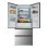 Frigorifero Quattro Porte Cecotec Bolero CoolMarket F2D 458 SBI Total No Frost 189cm 458L E Inox Display LED Inverter