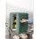 Create Frigorífico Una Puerta Retro 48L Gas R600a Verde/Rosa F
