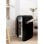 Create Frigorífico Mini Retro 107L Eco Friendly Gas R600a Negro D