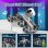 Robot Perro RC Klack 8WD Acrobacias Luces LED Sensor Mano 2 Baterías Recargables