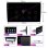 Reproductor Multimedia Klack 1 DIN Pantalla QLED 9" Android Auto CarPlay 6GB 64GB GPS