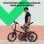 Bicicleta eléctrica YOUIN Marbella BK1350 250W 20” Plegable Hidráulica 40km autonomía