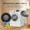 Lavadora VOK EVW-10BAWB13 Carga Frontal 10kg 1400RPM Inverter Blanco A