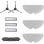 Robot aspirapolvere Dreame D9 Max Gen 2 2 in 1 Nero + Kit di accessori di ricambio