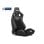 Asiento de Simulación Next Level Racing ERS4 Elite Reclinable PU Leather & Suede FIA Máx 150kg