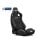 Asiento de carreras Next Level Racing ERS4 Elite Reclinable Tela & Mesh FIA transpirable ergonomía
