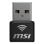 MSI GUAX18N Adaptador Nano USB WiFi AX1800 USB 2.0 para Windows 10/11