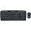 Tastatur Logitech MK330 Wireless Full-Size QWERTY mit Maus Schwarz