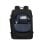 Mochila Rivacase 8461 17.3" impermeable, compartimento portátil, múltiples bolsillos, negra
