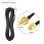 Cable antena SMA 5M 50 Ohm cobre alta calidad PVC negro compatibilidad universal
