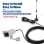 Cable antena SMA 5M 50 Ohm cobre alta calidad PVC negro compatibilidad universal