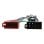 Adaptador ISO Pioneer 2x Conectores Coche a Radio Hembra/Macho Negro 15cm