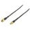 Cable de antena Valueline VGSP02010B20 SMA 2m 50 Ohm Negro PVC cobre alta calidad