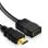Cable Extensión HDMI Macho a Hembra 2m 4K Triple Blindaje Soporte HDR y Ethernet Negro