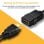 Cable Extensión HDMI Macho a Hembra 2m 4K Triple Blindaje Soporte HDR y Ethernet Negro