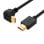 Cable HDMI macho-macho acodado 270° 3m 4K contactos dorados negro