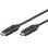 Cable HDMI Goobay 61283 1,5m Negro contactos dorados 4K 3D Ethernet 360° ARC HDCP CEC