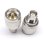 Adaptador UHF PL259 Macho a BNC Hembra Plateado Cumple RoHS 15g