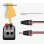 Conector DC macho Goobay 76748 5.5 x 2.1 mm Terminal Block 2-pin Negro Alta Compatibilidad