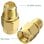 Adaptador RF Valueline VLSP02112A SMA RP-SMA Hembra/Macho Chapado Oro RoHS