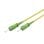 Câble Fibre Optique SC-APC Monomode Simplex 9-125 0.5 M Jaune