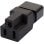 Adaptador Alimentacion C14 Macho A Nema 5-15r  Negro